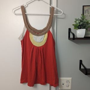 Color Block Tank Top